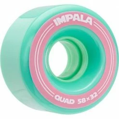 IMPALA ROLLERSKATES 4 Pack Wheels Aqua