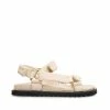 LÄST Flora Beige Leather Sandals SHOES