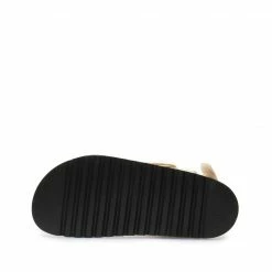 LÄST Flora Beige Leather Sandals SHOES