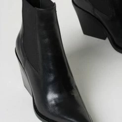 BUKELA Adele Black Ankle Boots SHOES