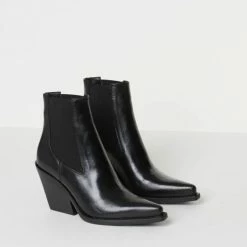 BUKELA Adele Black Ankle Boots SHOES