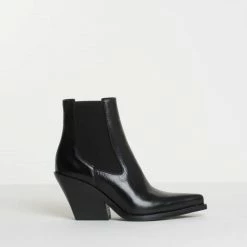 BUKELA Adele Black Ankle Boots SHOES