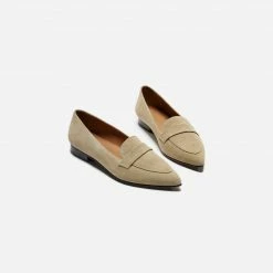FLATTERED Alexandra Suede Sand Flats