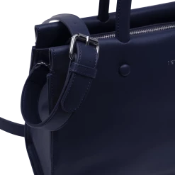 INYATI BAGS Alison Midnight Blue Vegan Tote Bag