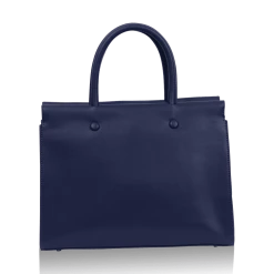 INYATI BAGS Alison Midnight Blue Vegan Tote Bag