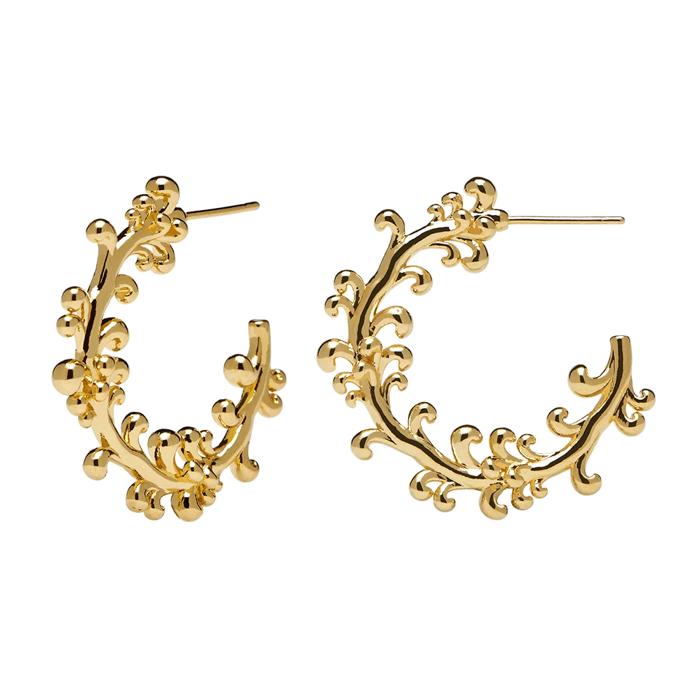 P D PAOLA ACCESSORIES Amalfi Gold Earrings 6 P D PAOLA ACCESSORIES Amalfi Gold Earrings