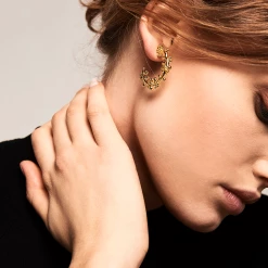 P D PAOLA ACCESSORIES Amalfi Gold Earrings 11 P D PAOLA ACCESSORIES Amalfi Gold Earrings