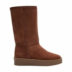FLATTERED Amaya Suede Caramel Winter Boots
