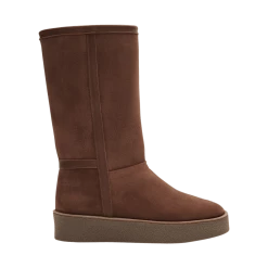FLATTERED Amaya Suede Caramel Winter Boots