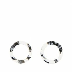 AYM ACCESSORIES Anastasia Berlin Black White Earrings