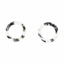 AYM ACCESSORIES Anastasia Berlin Black White Earrings 5 AYM ACCESSORIES Anastasia Berlin Black White Earrings