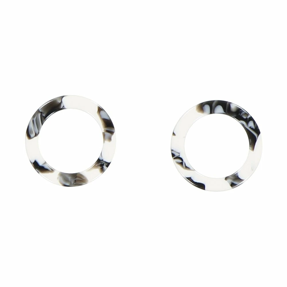 AYM ACCESSORIES Anastasia Berlin Black White Earrings 3 AYM ACCESSORIES Anastasia Berlin Black White Earrings