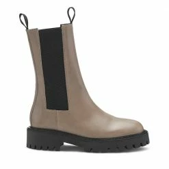 LÄST Angie Chelsea Taupe Boots