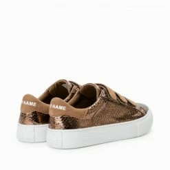 NO NAME SHOES Arcade Straps Bronze Tan Sneakers 13 NO NAME SHOES Arcade Straps Bronze Tan Sneakers