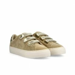 NO NAME Arcade Straps Suede Beige Sneakers SHOES