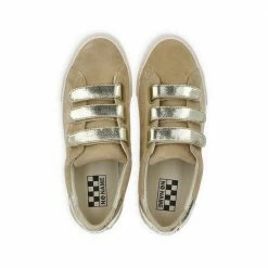 NO NAME Arcade Straps Suede Beige Sneakers SHOES