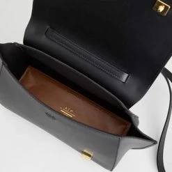 ATP ATELIER Arezzo Black Handbag BAGS