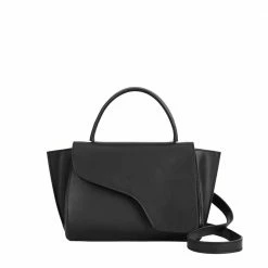 ATP ATELIER Arezzo Black Handbag BAGS