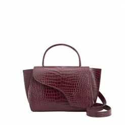 ATP ATELIER Arezzo Brunello Croco Handbag BAGS