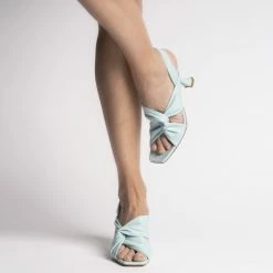 AKAADA Asami Sky Blue Soft Nappa Sandals