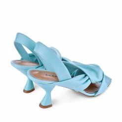 AKAADA Asami Sky Blue Soft Nappa Sandals