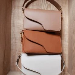 ATP ATELIER Assisi Almond Crossbody Bag