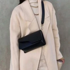 ATP ATELIER Assisi Black Crossbody Bag