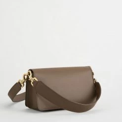 ATP ATELIER Assisi Khaki Brown Crossbody Bag 9 ATP ATELIER Assisi Khaki Brown Crossbody Bag