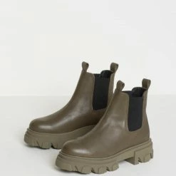 BUKELA Asta Cactus Leather Chelsea Boots SHOES