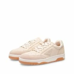 LÄST SHOES B-Ball Cream Retro Sneakers