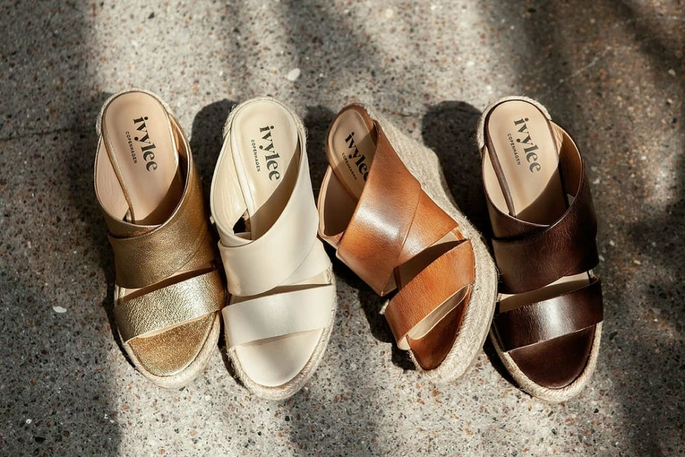 IVYLEE COPENHAGEN Bella Off White Espadrille Mules NEW IN 5 IVYLEE COPENHAGEN Bella Off White Espadrille Mules NEW IN