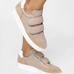 LÄST Bella Taupe Retro Sneakers