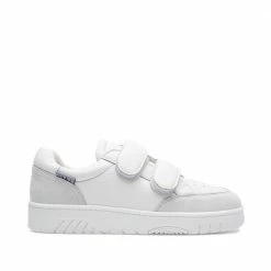 LÄST Bella White Retro Sneakers