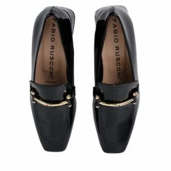 FABIO RUSCONI Bibu Patent Black Flats 7 FABIO RUSCONI Bibu Patent Black Flats