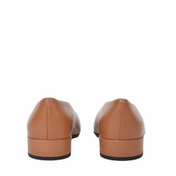 FABIO RUSCONI Bit Leather Cuoio Flats