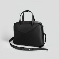 KAAI BAGS Bowler Black Bag