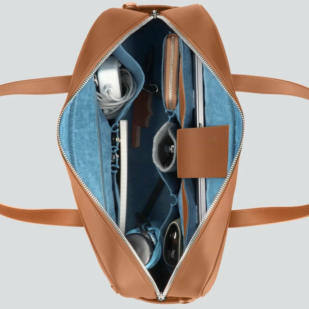 KAAI Bowler Cognac Bag 4 KAAI Bowler Cognac Bag