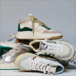 NO NAME Bridget Mid Dove Pink Hi Sneakers SHOES