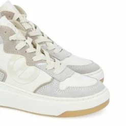 NO NAME SHOES Bridget Mid Dove White Hi Sneakers