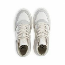 NO NAME SHOES Bridget Mid Dove White Hi Sneakers