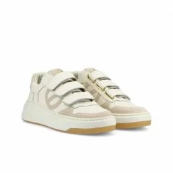NO NAME Bridget Straps Suede Dove Sneakers