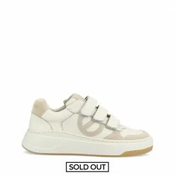 NO NAME Bridget Straps Suede Dove Sneakers