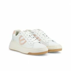 NO NAME Bridget Trainer White Blush Sneakers SHOES
