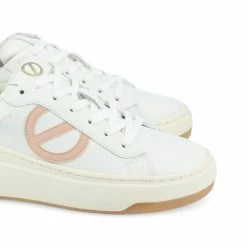 NO NAME Bridget Trainer White Blush Sneakers SHOES