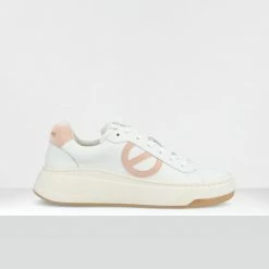 NO NAME Bridget Trainer White Blush Sneakers SHOES