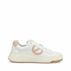 NO NAME Bridget Trainer White Blush Sneakers SHOES