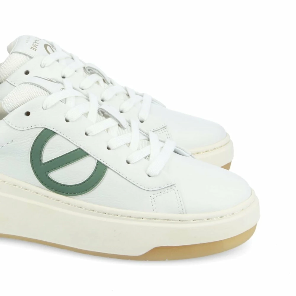 NO NAME SHOES Bridget Trainer White Tilleul Sneakers 6 NO NAME SHOES Bridget Trainer White Tilleul Sneakers