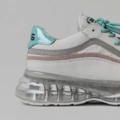 BRONX SHOES Bubbly Off White Mint