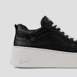 BRONX Bumpp In Black Chunky Sneakers