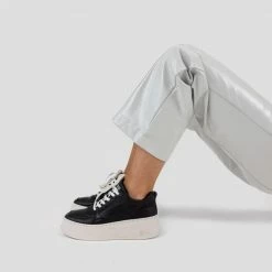 BRONX Bumpp In Black Chunky Sneakers